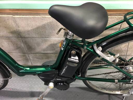 ヤマハ　PASラフィーニ　グリーン　２６インチ　大容量バッテリー８ah
