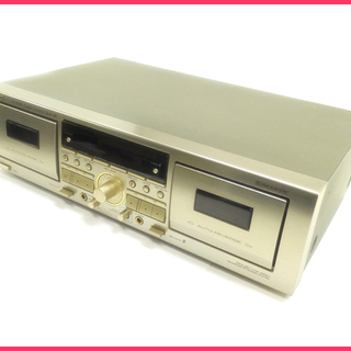 [K0716N] TEAC ダブルカセットデッキ W-860R 