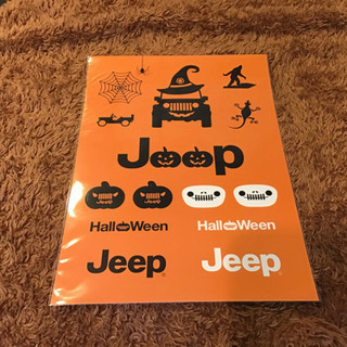 ⭐️新品未使用⭐️🇺🇸Jeep⭐️ハロウィン🎃ステッカー⭐️