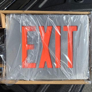 アメリカ製 EXIT 非常灯 米軍放出