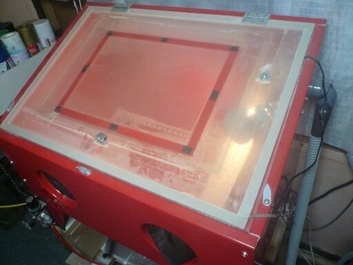 サンドブラスト機あげます