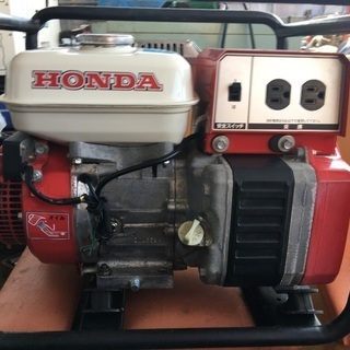 ホンダ発電機　EC1200X 動きます。