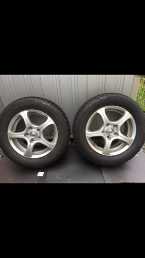 アルミホイール 195/65R15 スタッドレスタイヤ付  4本セット