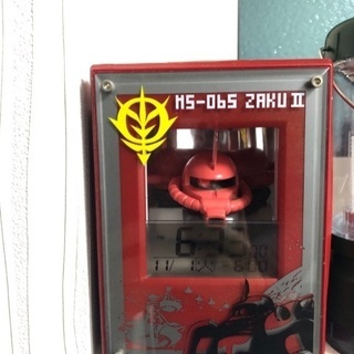 ザク 目覚まし時計 500円値下げしました！