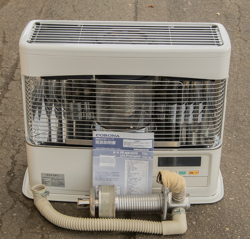 19B0416 札幌 燃焼良好 中古 コロナ 床暖房機能付 FF式石油ストーブ UH-F7016PR 2016年製 暖房 密閉式