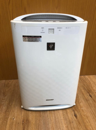 加湿空気清浄機 シャープ KC-B70-W 13年製 SHARP 高濃度プラズマクラスター 適用床面積（目安）：約17畳 （708）AKARI