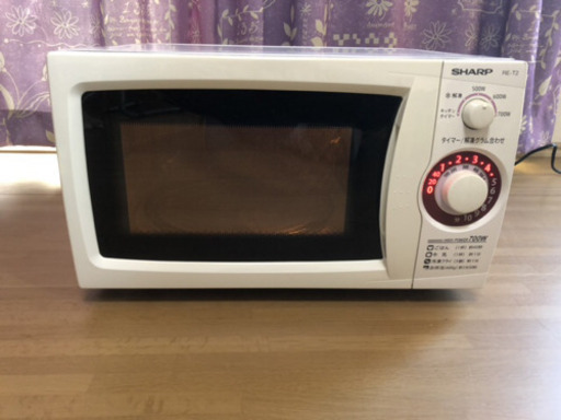 SHARP シャープ 電子レンジ RE-T2- W5 中古品