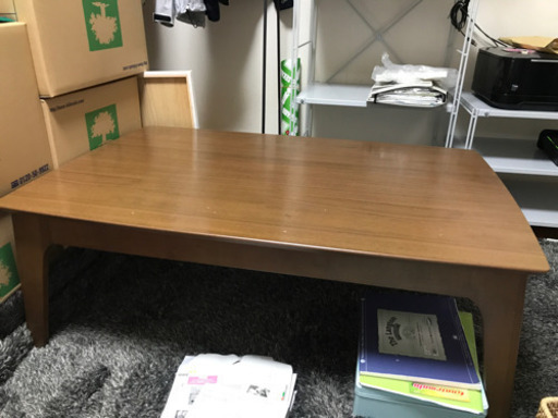 【急募11/2〜3】こたつテーブル 1500円