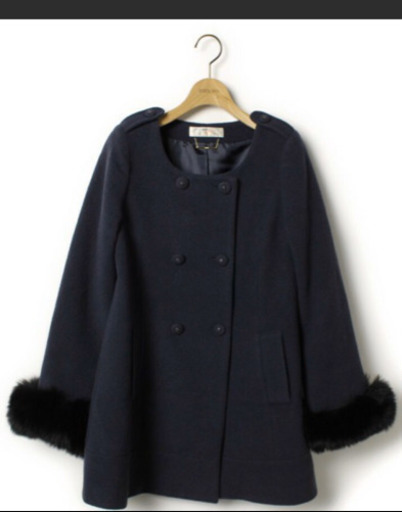 snidel  袖ファー　コート