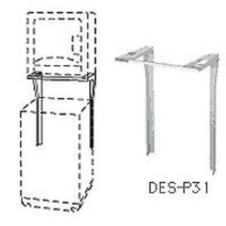 乾燥機と洗濯機をスッキリ一体化スタンド（日立製）