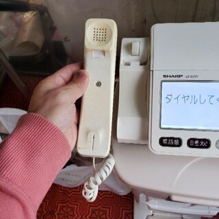 電話機ファックス付きの画像