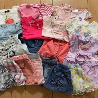 80cm春夏女の子20点セット