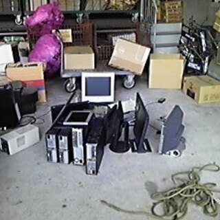 県内許可所有　不要になった　パソコン本体　ノートパソコン無料回収　　 - 不用品処分