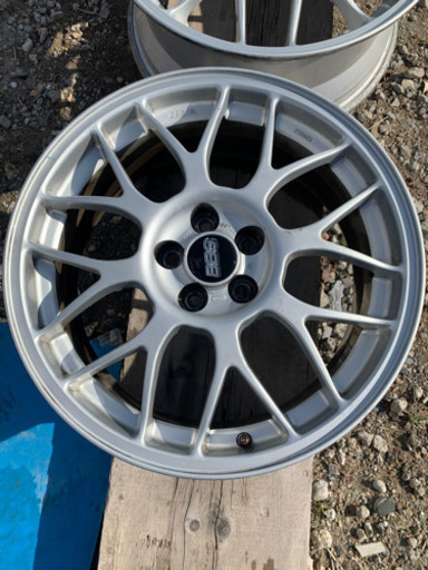 BBS STI 17”+48 7JJ 4本　RG345 裏にSTI 刻印あり　軽量鍛造ホイール