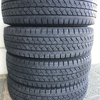 バリ溝 BS VL1 195/80R15 スタッドレス ハイエース等