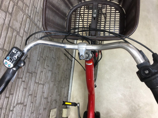 クリスマスSALE 東京23区配達無料  新基準  ヤマハ パスナチュラ  8.9Ah リチウム 電動自転車 中古 26