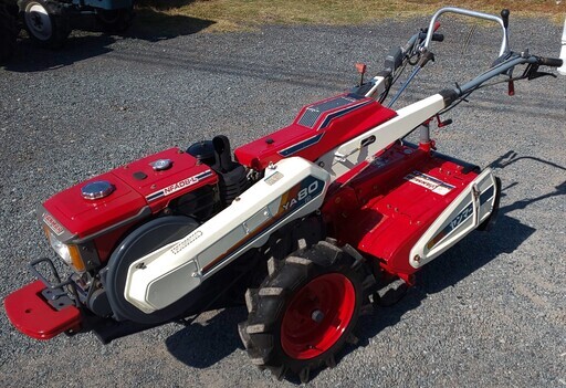 値段交渉いたします。鹿児島発　ヤンマーセル始動8馬力　ディーゼルエンジン耕うん機　YA80　タイヤ新品　バッテリー新品交換済み