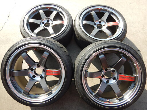 スカイラインＧＴＲ用　ＴＥ３７－ＳＬ　１８インチ　鍛造　３３Ｒ，３４Ｒ