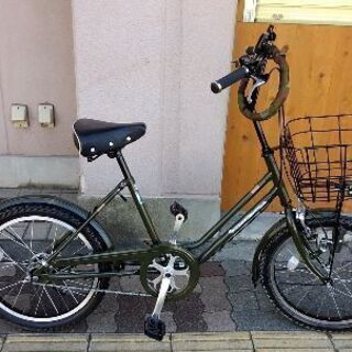 BRIDGESTONE VEGAS GREEN LABEL 20吋ミニベロ シングル/点灯虫/カーキ