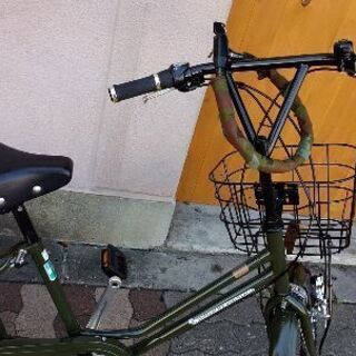 BRIDGESTONE VEGAS GREEN LABEL 20吋ミニベロ シングル/点灯虫/カーキ