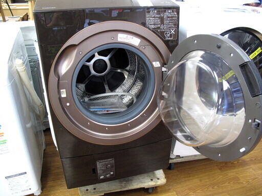 【トレファク府中店】１年保証付！2017年製TOSHIBA12kgドラム式洗濯機！