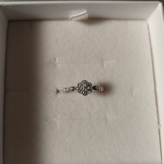 お値下げ【定価2.4万円】試着のみ　0.17ct×WG10K　ツ...