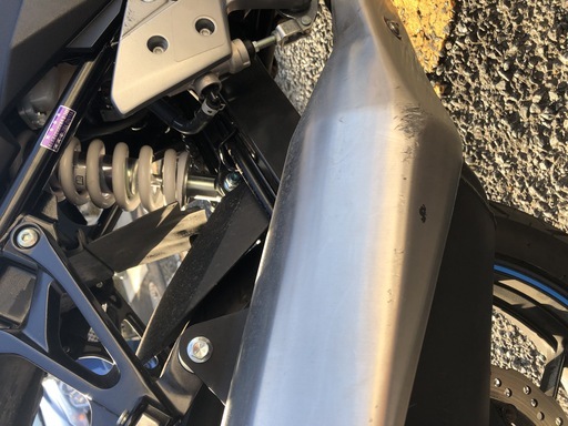 GSX250R エクスターカラー ETC、スマホホルダー、usbポート