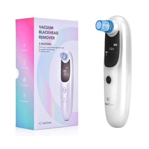 HailiCare 毛穴吸引器 美顔器 スポットクリア 5種類の吸引ヘッド