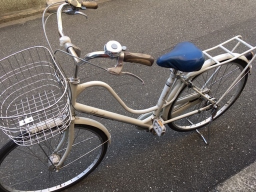 無料配達地域あり、税込9,800円、26インチ、ホワイト、内装3段変速の中古自転車を自転車出張修理店グッドサイクルが出品