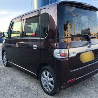 【車検長！】ダイハツ タントカスタム タイヤ新品！ すぐ乗れます！の画像