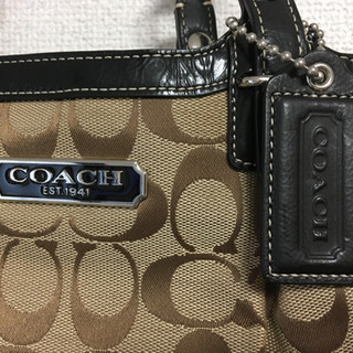 COACH コーチハンドバックの画像