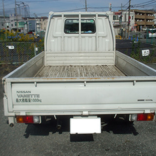 日産バネット１ｔトラック　H18年 わずか33125Km！軽トラと交換可の画像