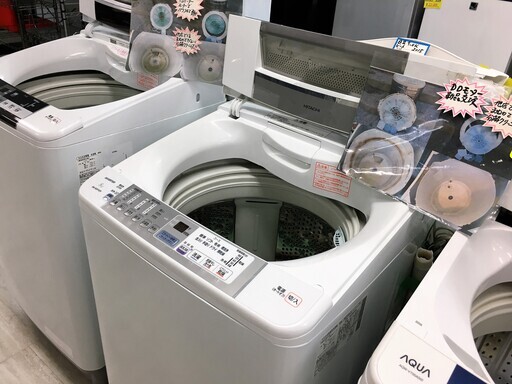 日立8.0K洗濯機2013年製　DDモーター新品交換　分解クリーニング済み！！！
