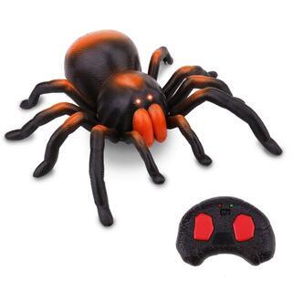 リモコンスパイダーアニマルおもちゃクモ面白い赤外線リモコン玩具い...