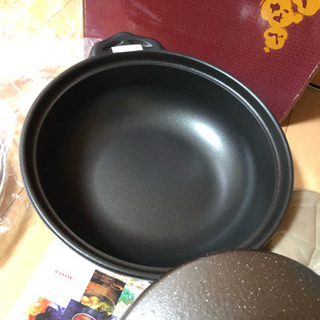 値下げしました、新品  IH対応なべ  万能鍋の画像