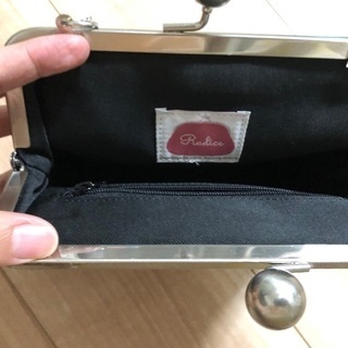 チェーンがま口バッグの画像