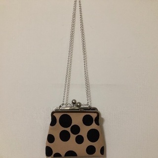 チェーンがま口バッグの画像