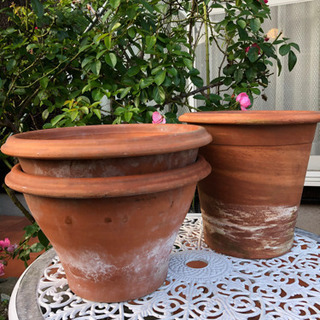 【テラコッタ縦長🌸】１個300円