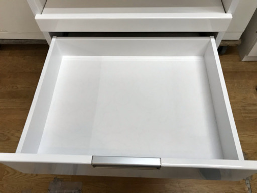 レンジ台 ホワイト 幅60cm 中古