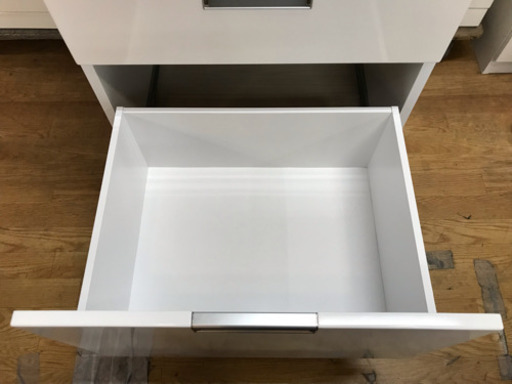 レンジ台 ホワイト 幅60cm 中古