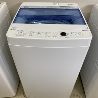 洗濯機 ハイアール Haier JW-C45CK 2017年製 4.5kg 中古品