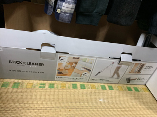 掃除機「stick cleaner」
