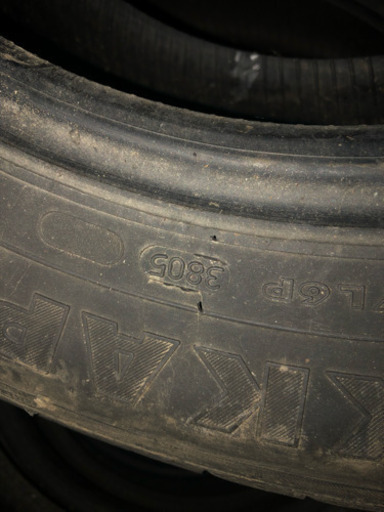 195/65R15 nokian 2005年 チップピン 4本
