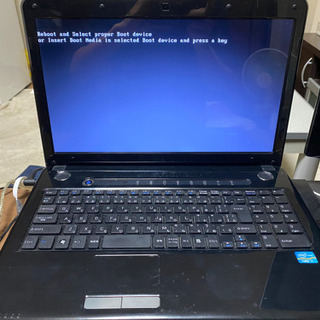 【ジャンク品】i7-3610qm メモリ8GB HDDなしのノートパソコン！の画像