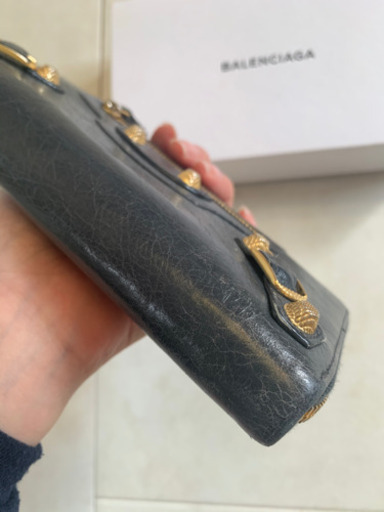 バレンシアガ 財布 百貨店購入時のレシートあり