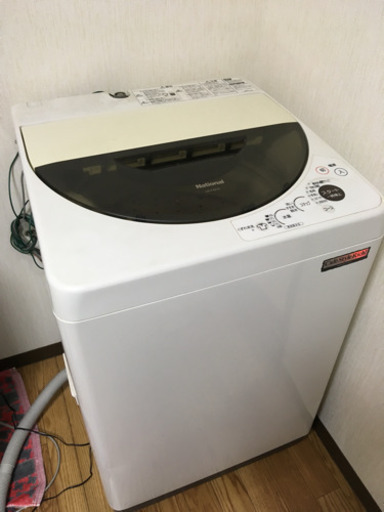 【まだあります！】ナショナル4.2kg洗濯機 2003年製 使えますが少し訳あり