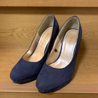 ヒール10cmパンプス23.5の画像