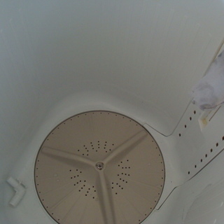 ☆★日立　二槽式洗濯機　ＰＳ－Ｈ３５Ｌ　２０１１年製　動作確認済み　作業服洗い・農業用にどうぞの画像