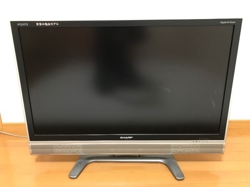 【商談成立】液晶テレビ37型　シャープAQUOS  2009年式