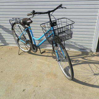 自転車 ELEANOR　かご付き　鍵付き　２６インチ　値下げ